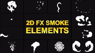 2D FX Smoke Elements Unreal Preview
