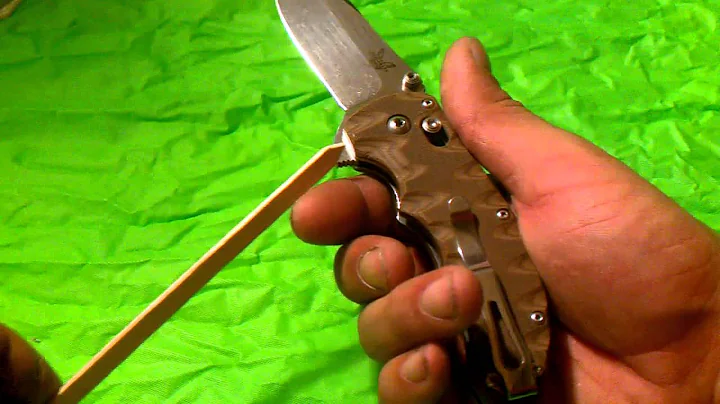 Benchmade 300SN modifications and quick review