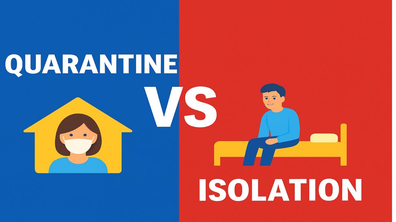 Isolation vs Quarantine — Epidemiology Made Easy
