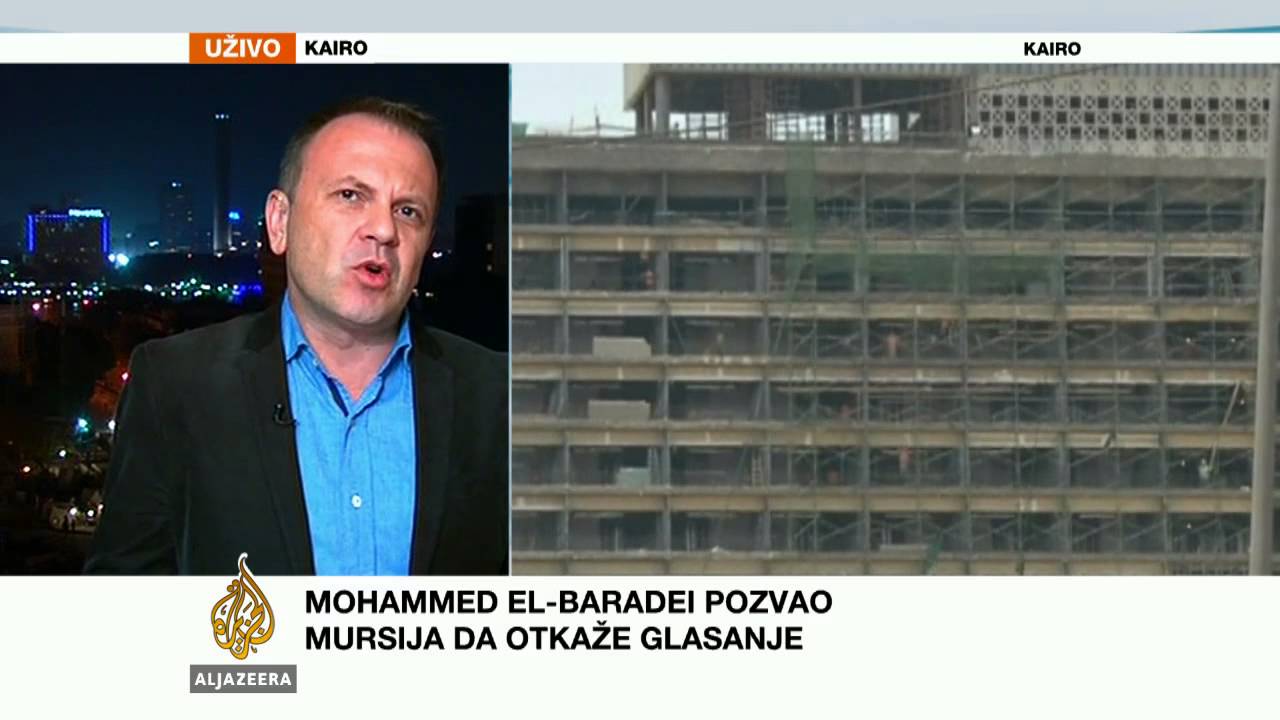 رونديتش يتحدث عن الاستعدادات للاستفتاء في مصر - قناة الجزيرة البلقان