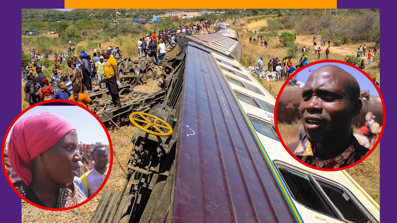 AJALI YA TRENI TABORA INASIKITISHA |  VIFO VYA WATOTO WAWILI | NDUGU WAELEZEA KWA MASIKITIKO