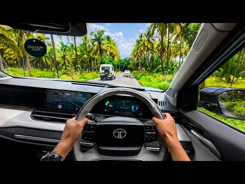 DRIVING 2026 Tata Sierra EV Empowered With 75 kWh Battery Pack | ASMR