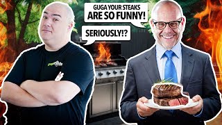 Legends like Gordon Ramsay, Alton Brown and CZN Burak “taught me a lesson” about food! | Guga