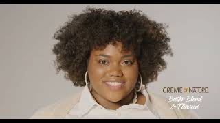 Creme of Nature Butter Blend & Flaxseed with Javonda