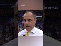 “They were just going for the ball … then everybody got all sensitive” #collegebasketball