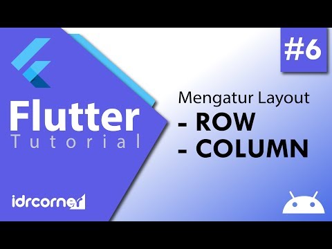 Video: Bagaimana cara membuat tata letak di flutter?