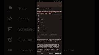 Capturing a post to Orgzly from Tusky on Android for later processing in Emacs org-mode