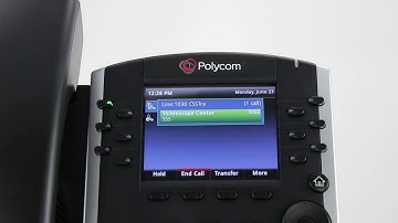 Polycom VVX 400 - Voicemail