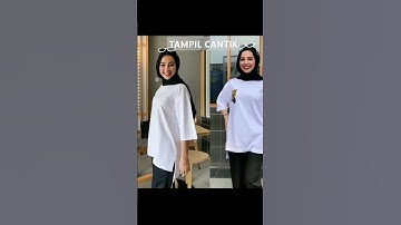 Thumbnail of tampilan cantik dengan kaos nya #fashion #song #hindisong #tiktok