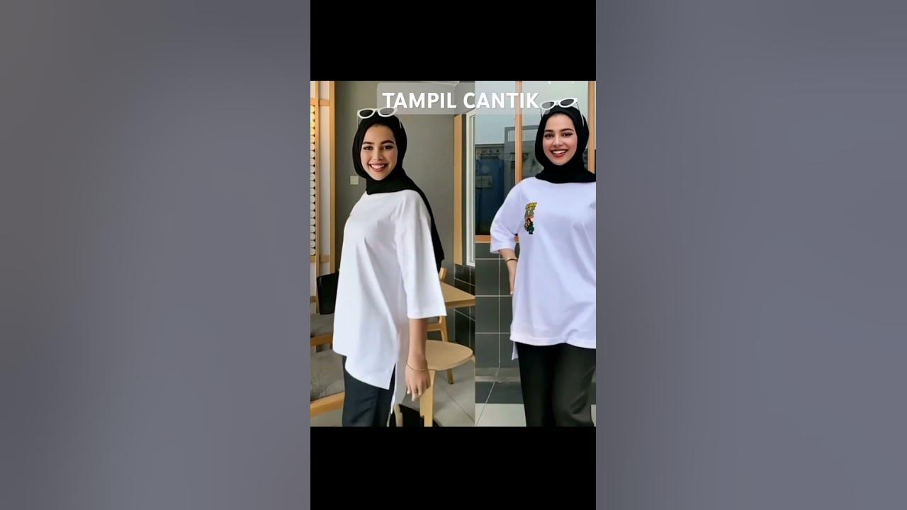 tampilan cantik dengan kaos nya #fashion #song #hindisong #tiktok