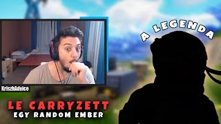 Le Carryzett Egy Random Ember.. Fortnite Battle Royale