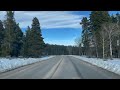 A drive on Casper Mountain