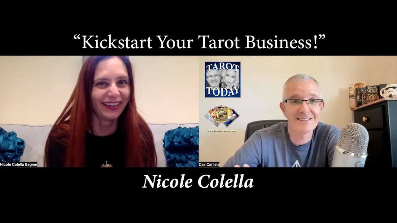 Kickstart Your Tarot Business! 🎙️ Interview - Author Nicole Colella...