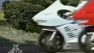 Power Rangers - Shark Cycles Fight