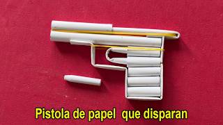 Origami Armas | Pistolas De Papel Que Si Dispara | Como Hacer Manualidades Con Papel