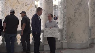 Idahoans rally at statehouse over proposed Medicaid cuts
