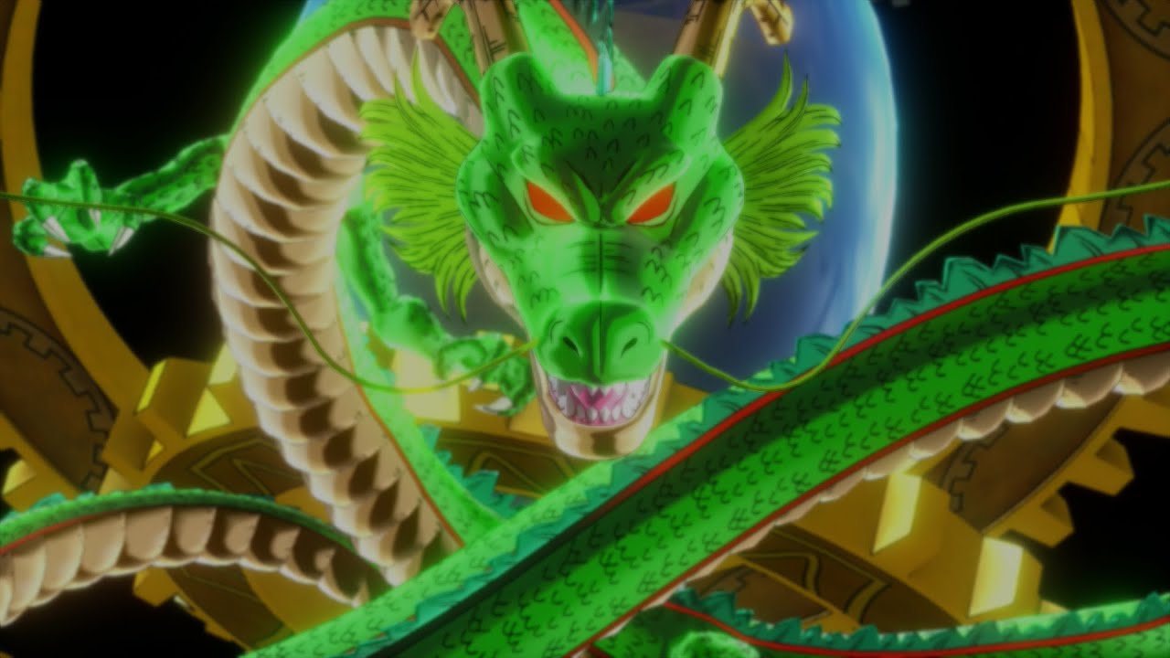 Dragon Ball: Xenoverse - Future Warrior Summons Shenron (SSJ4 Gogeta Wish) - YouTube