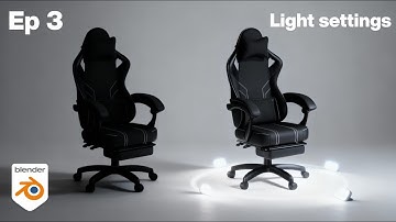 Blender 4.5 Training | Part 3 | 3-POINT LIGHTING | How to Perfectly Light Objects