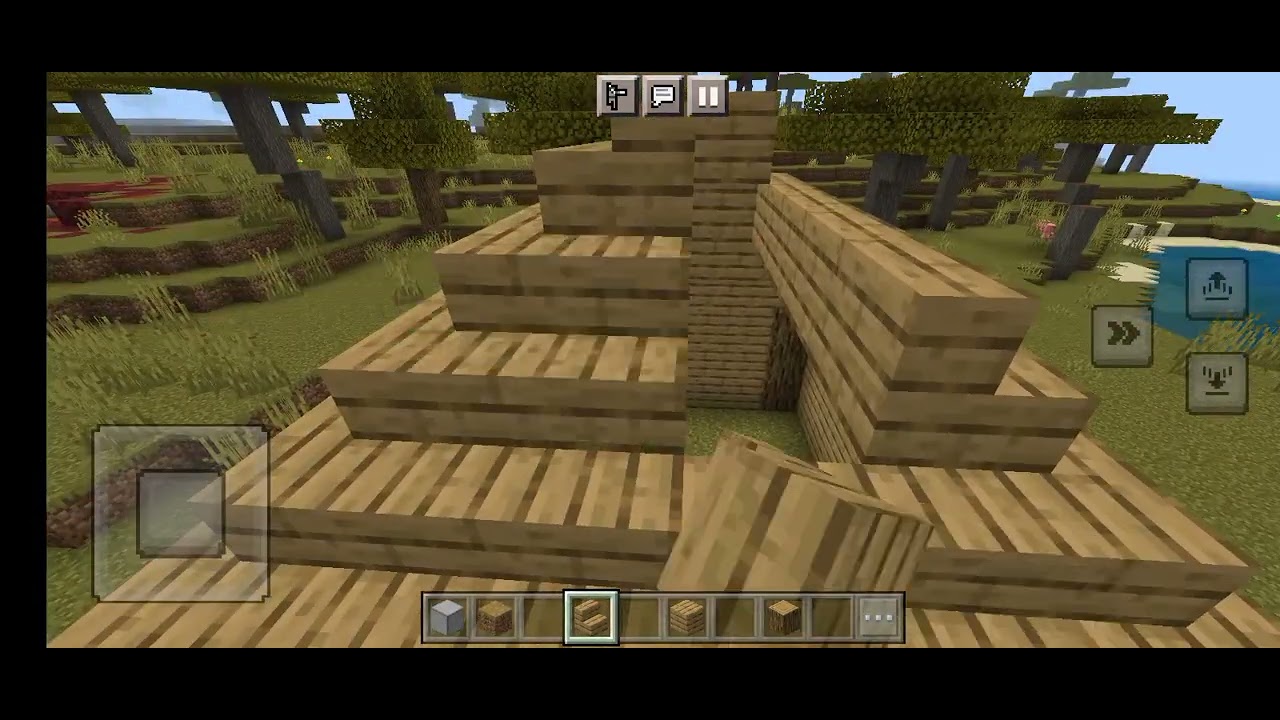 Minecraft: How to make a wooden house in less than 10 minutes? - YouTube
