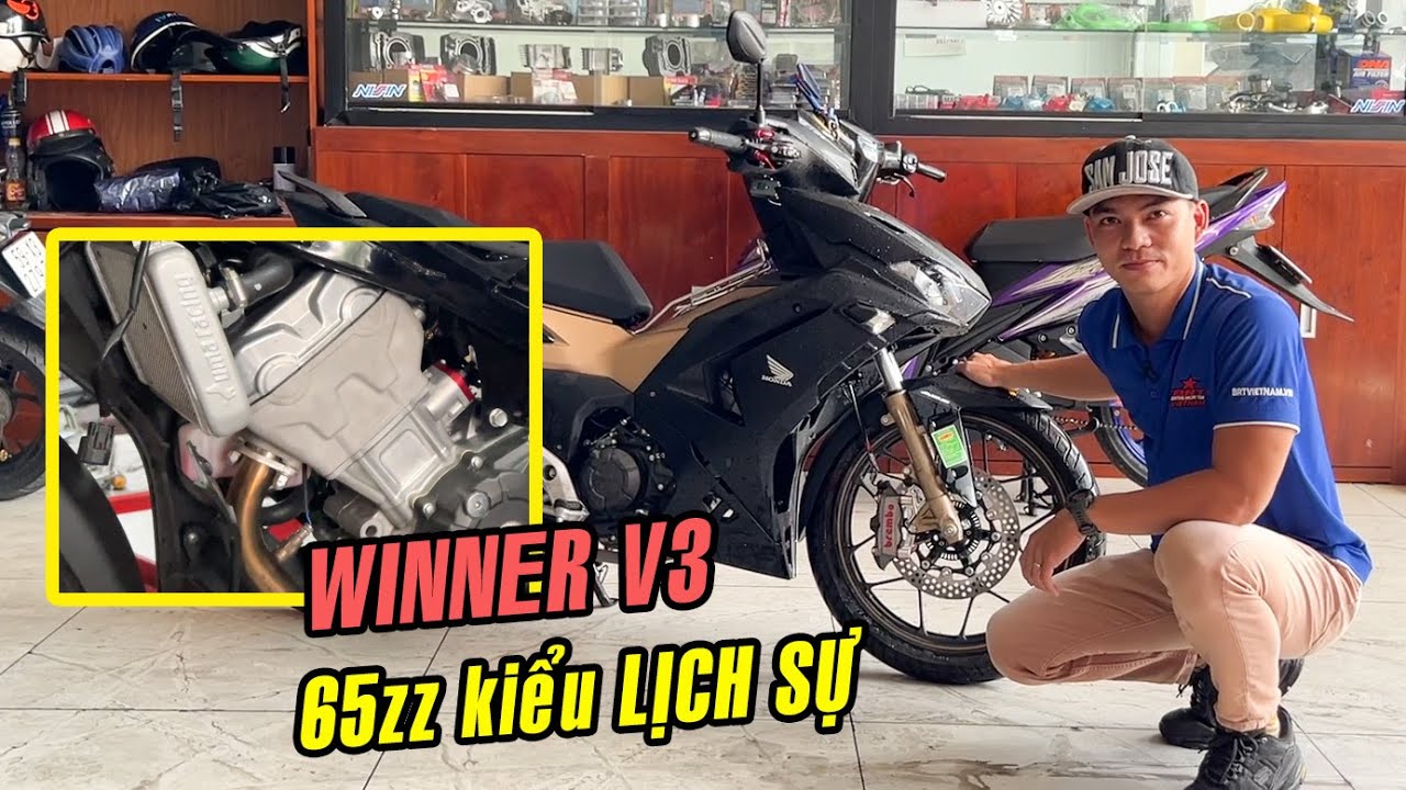Video đầu tiên về Winner V3 xổ trái 65 phong cách lịch sự từ AnLA
