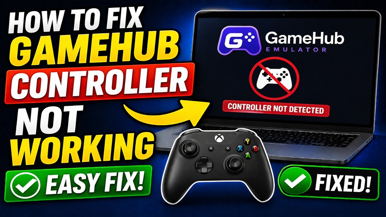 How To Fix GameHub Controller Not Working (Gamepad Not Detected ...