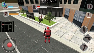 Superhero Robot City Battle (Whiplash Mediaworks) Android Gameplay HD screenshot 2