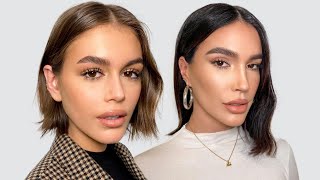KAIA GERBER SUPERMODEL MAKEUP WITH BRITTANY XAVIER | ASH K HOLM