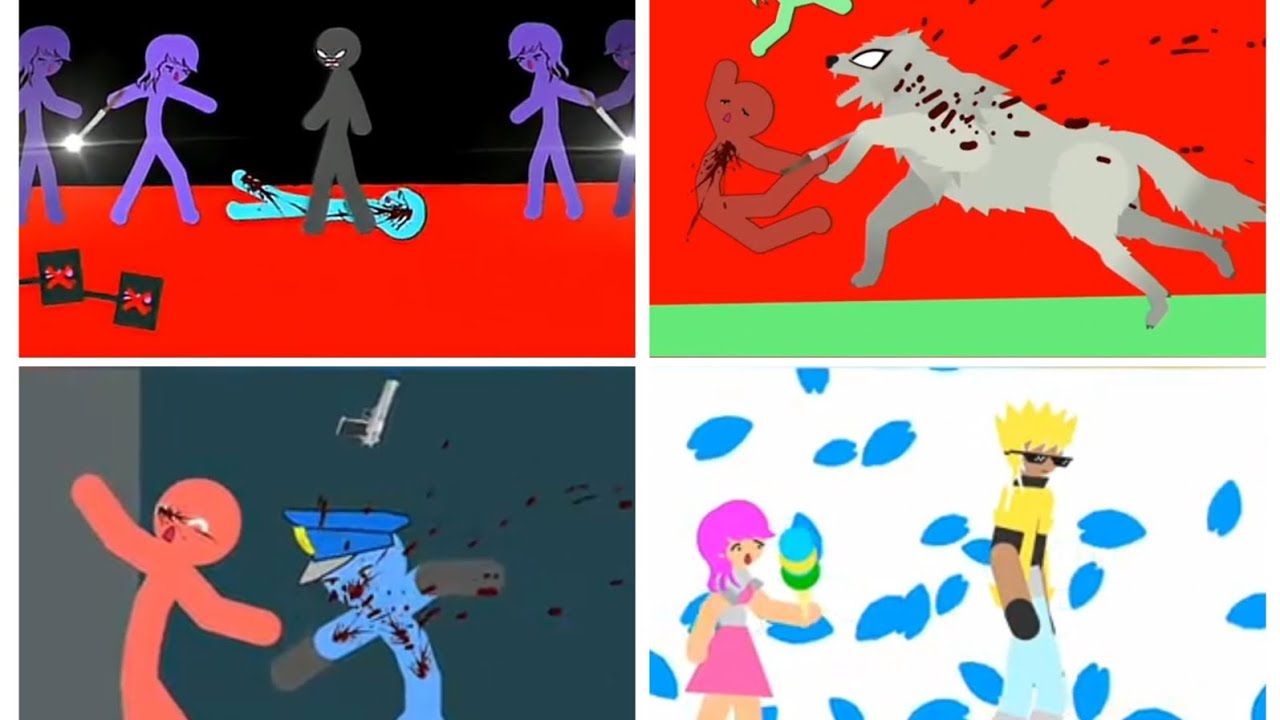 Aniblague 700k subscribers special (best videos compil) - stickman animation 