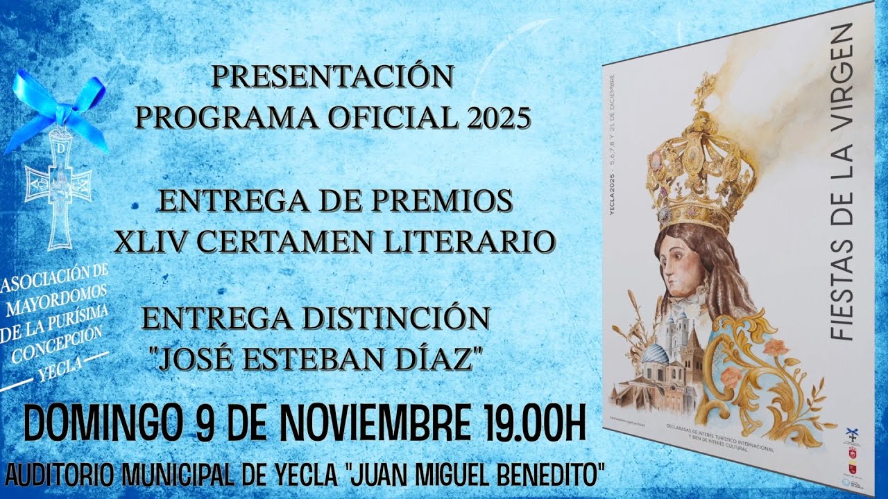 Acto de presentación del programa oficial 