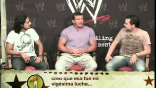 Interview with Ted DiBiase Jr (Mexican TV Tercera caida) part 1