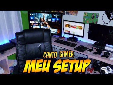 Meu Setup / CANTO GAMER - 80.000 Inscritos [Atualizado 2016] - YouTube