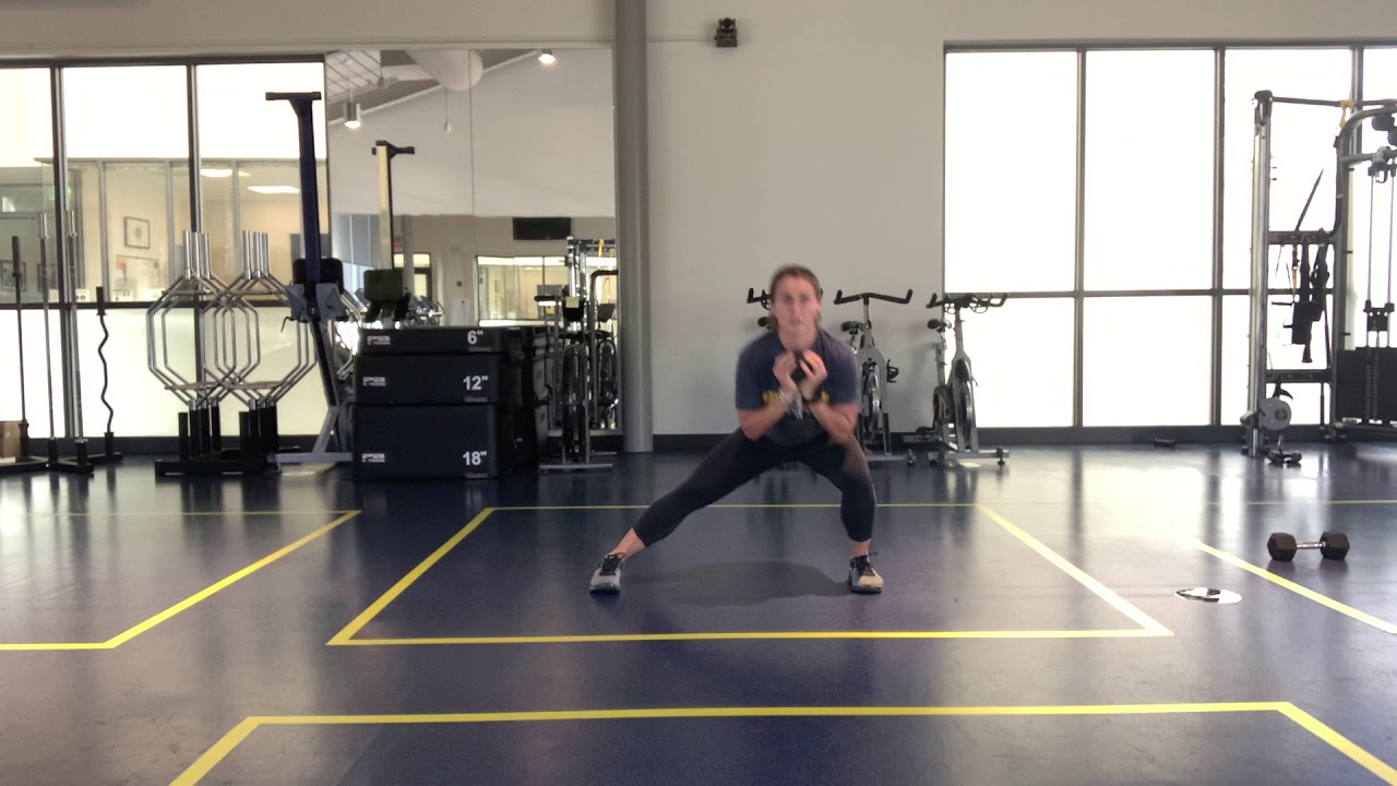 Goblet Lateral Lunge - YouTube