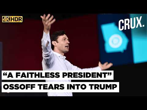 "While Living In These Mar-a-Lago Like Conditions" Sen. Jon Ossoff Takes A Swipe At Donald Trump