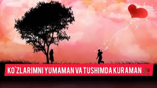 Ko'zlarimni yumaman va tushimda kuraman 🥀🥀