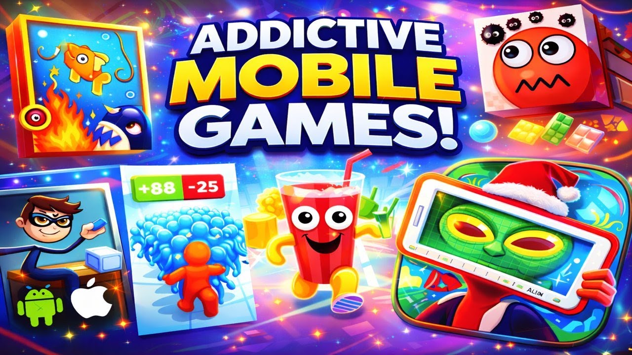 Playing the Most Addictive Mobile Games  Save the Fish, Count Master, Juice Run Gameplay VideoGame