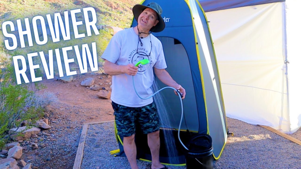 Camp Shower & Tent Review YouTube