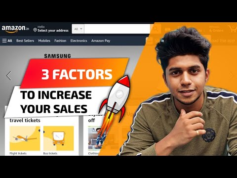 3 Factors To Increase Your Sales On Amazon FBA 2021 - YouTube