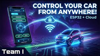 🚗 Control Your Car from Anywhere 🌍 | ESP32 + Mobile App + Cloud