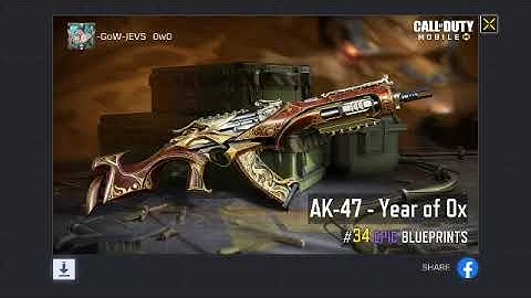 best luck ever . ak47 year of the ox in just 10 crates