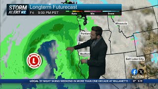 Rain settles in for New Year's Day, Ice on 84 in the Gorge