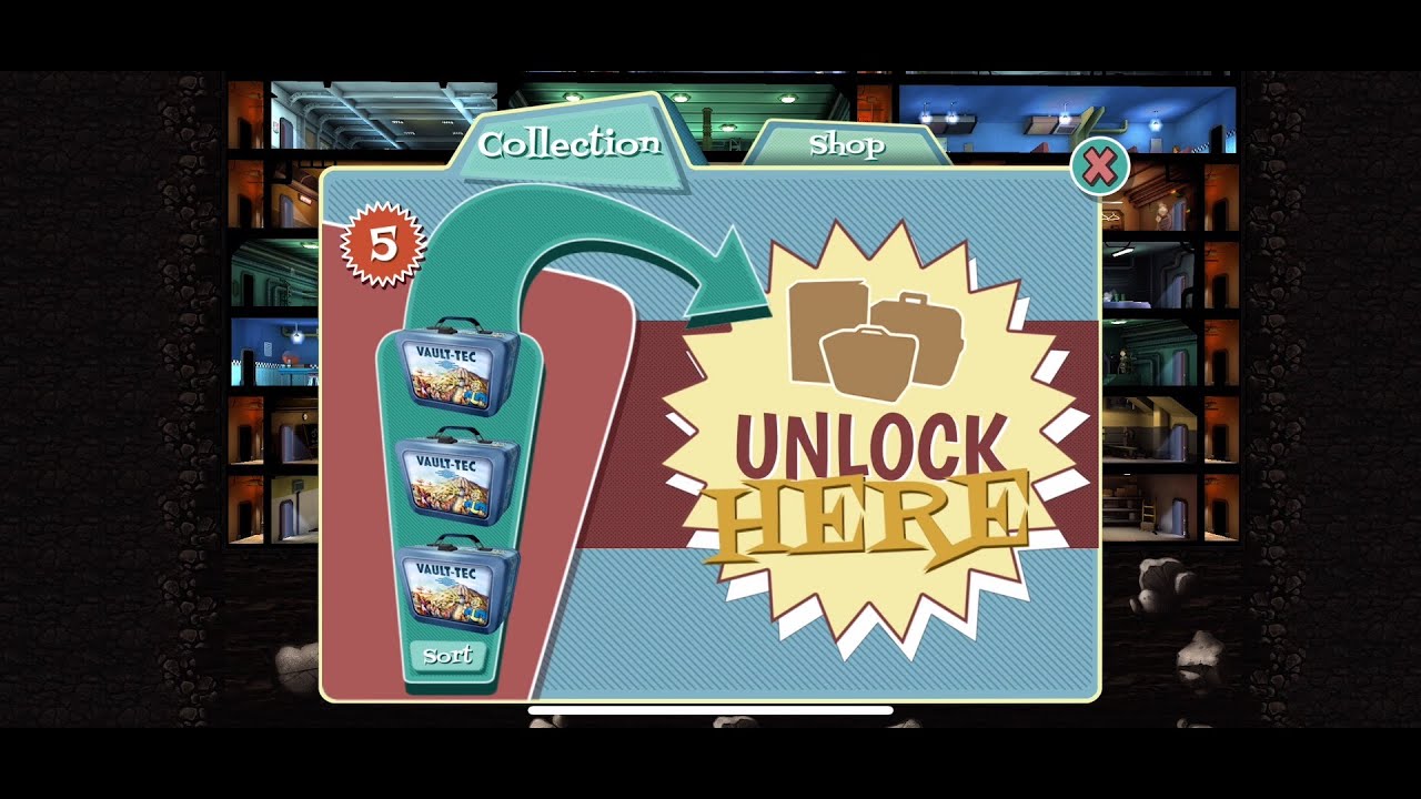 FALLOUT SHELTER | Vault Update and Opening Lunch Boxes