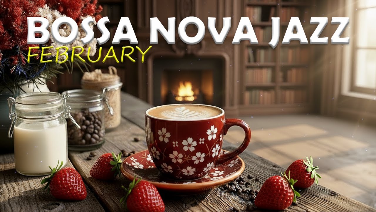 Relaxing Jazz Bossa Nova 🎷☕ A Relaxed Coffee Shop Atmosphere 🎶 Smooth Chill Instrumental