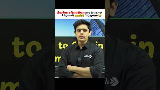 Series situation me hasne ki aadat ho gye 💀🔥|Prashant kirad||#class10 #topers #study #shorts #viral