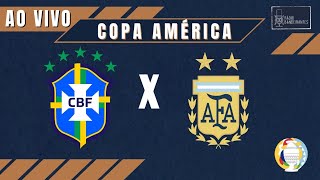  COPA AMÉRICA - BRASIL X ARGENTINA - AO VIVO - 10/07/2021 - Ulisses Costa, Datena e Cláudio Zaidan