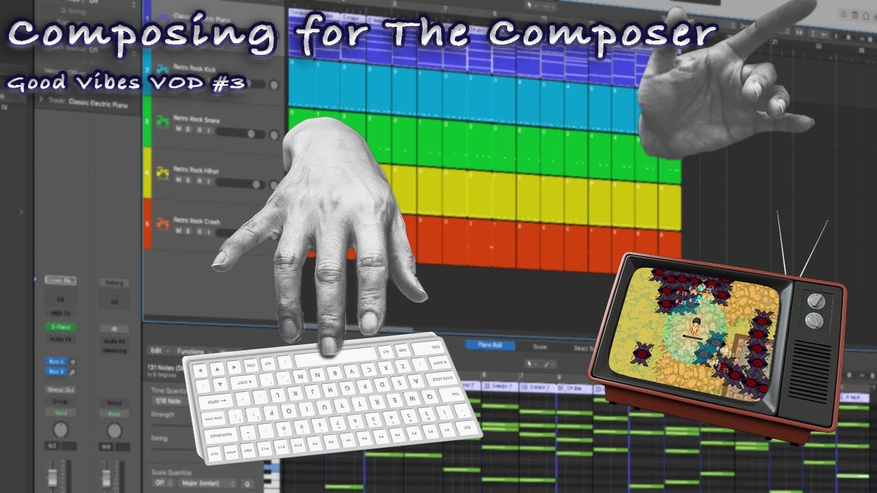 I wrote a song for my virtual music band (it's a video game) | Good Vibes, the Video Game VOD 3