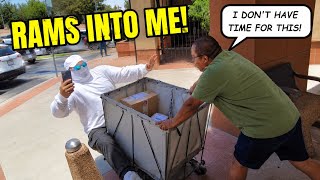 POST OFFICE CUSTOMER LOSES IT! THREATENS TO DESTROY CAMERA