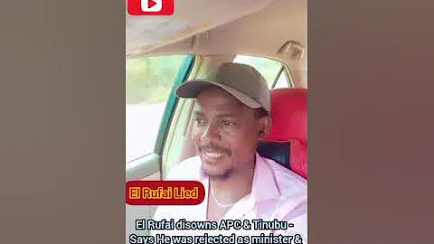 El-Rufai Feels Entitled, Disowns APC & Tinubu After Ministerial Fail. Ribadu Wants to Be President