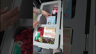 How much can a car fridge fit?