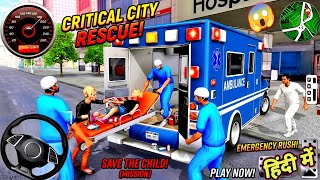 Ambulance Rescue Simulator 3D - 911 Emergency Rescue Van Simulator | Android Gameplay screenshot 5