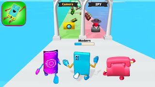 PHONE RUN 3D game MAX SCORE 🌈☎️👸 Gameplay All Levels Walkthrough iOS, Android New Game Update Levels screenshot 3